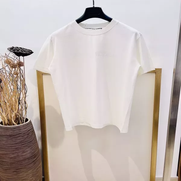 알렉산더왕 코튼 루즈핏 입체 프린트 로고 티셔츠