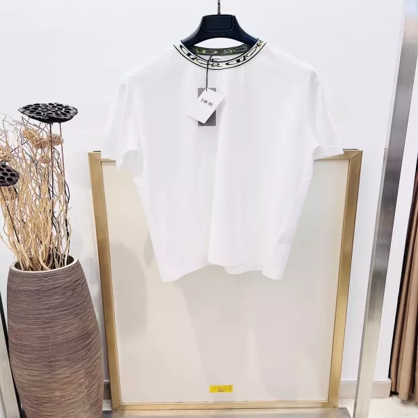 디올 앤 루이스 해밀턴 리미티드 그래픽 로고 코튼 티셔츠