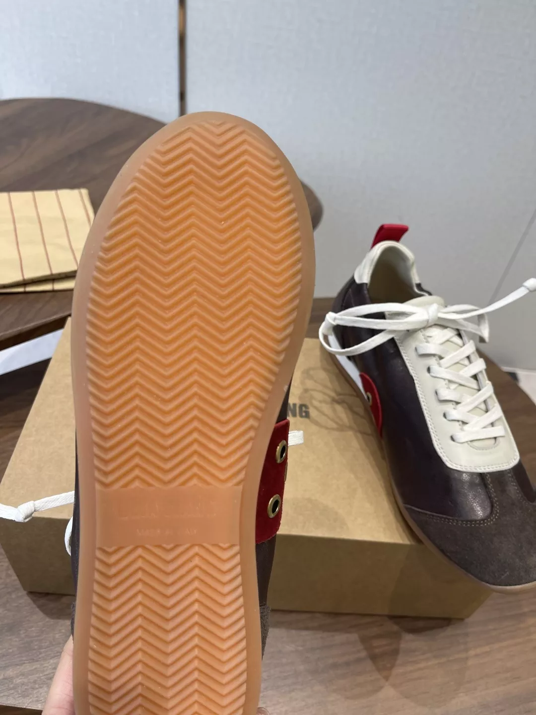 우마왕 26SS 빈티지 레이스업 독일군 스니커즈 상세 이미지 9