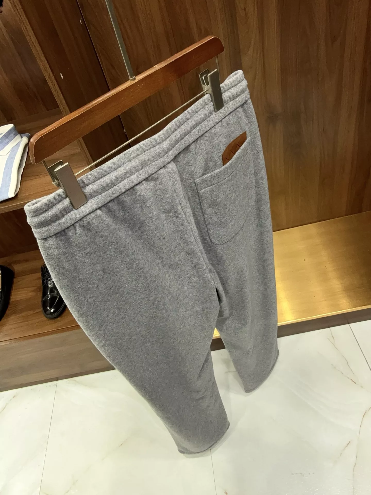 로로피아나 울 혼방 드로스트링 밴딩 캐주얼 팬츠 상세 이미지 18