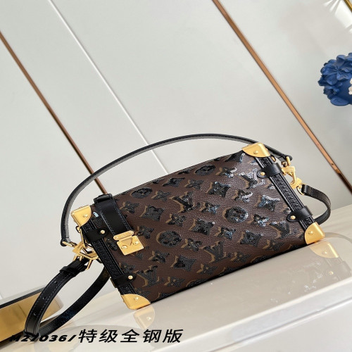 루이비통 사이드 트렁크 미디엄 핸드백 LV 스키 컬렉션