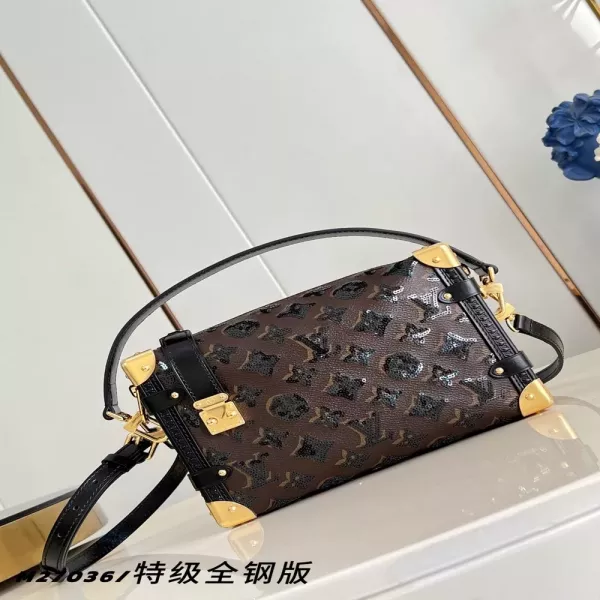 루이비통 사이드 트렁크 미디엄 핸드백 LV 스키 컬렉션