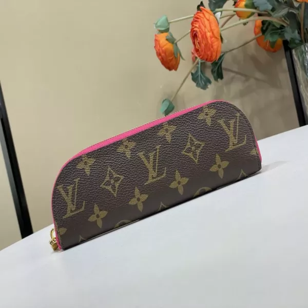 루이비통 샬롯 모노그램 코팅 캔버스 펜 파우치