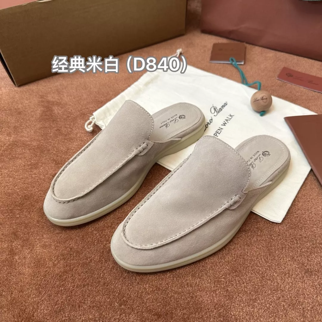로로피아나 바부슈 워크 남성 모카신 블로퍼 상세 이미지 1