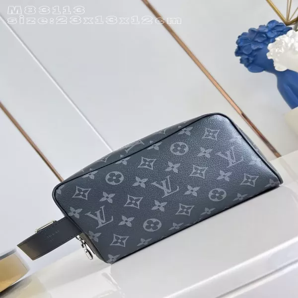 루이비통 로커 돕 키트 모노그램 이클립스 캔버스