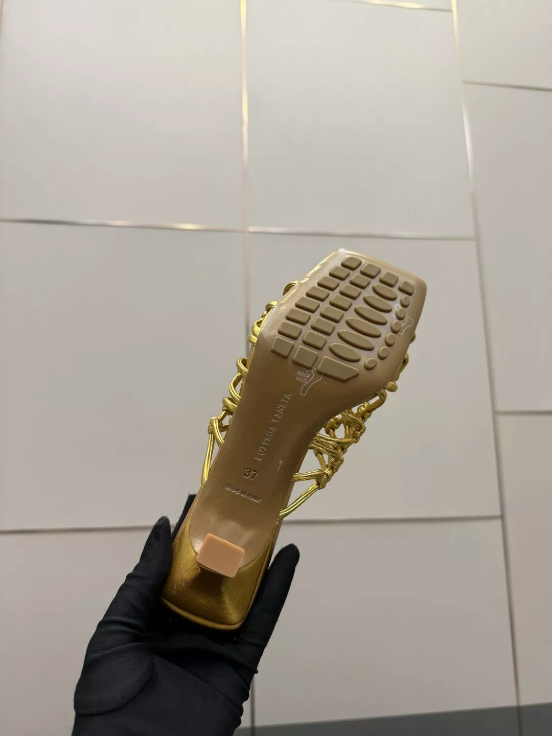 보테가베네타 인트레치아토 위빙 토오픈 뮬 힐 상세 이미지 9