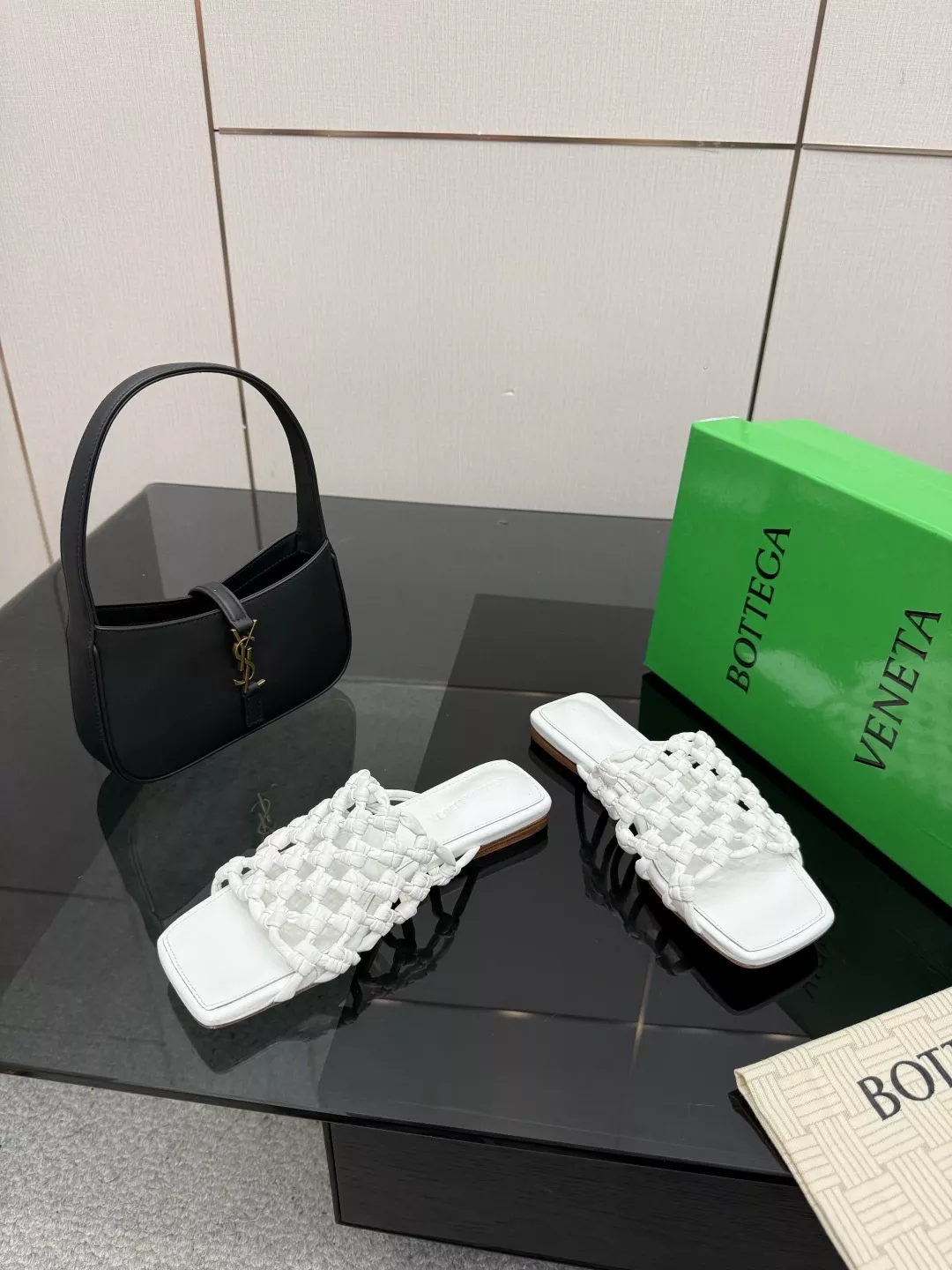 보테가베네타 인트레치아토 위빙 토오픈 힐 뮬 상세 이미지 3