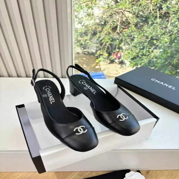 샤넬 25S 브레이디드 토캡 메리제인 슬링백 샌들