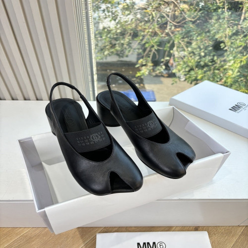 메종마르지엘라 타비 분리 토 슬링백 메리제인 플랫