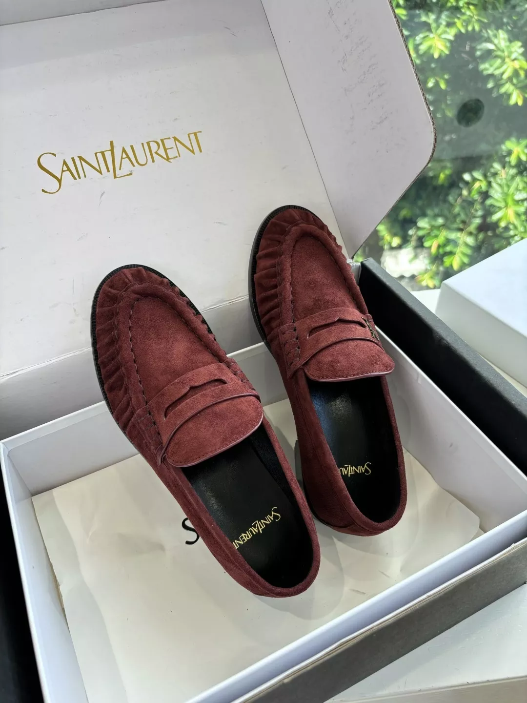 입생로랑 YSL 스몰 로고 로퍼 상세 이미지 2