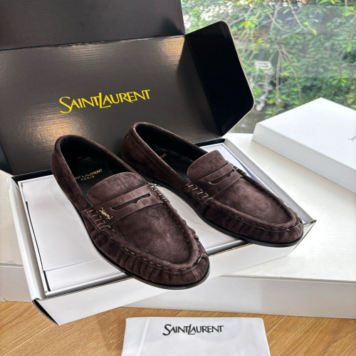 입생로랑 YSL 스몰 로고 로퍼 반슬리퍼