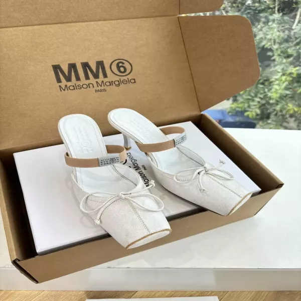 메종마르지엘라 타비 스플릿토 메리제인 힐 단화