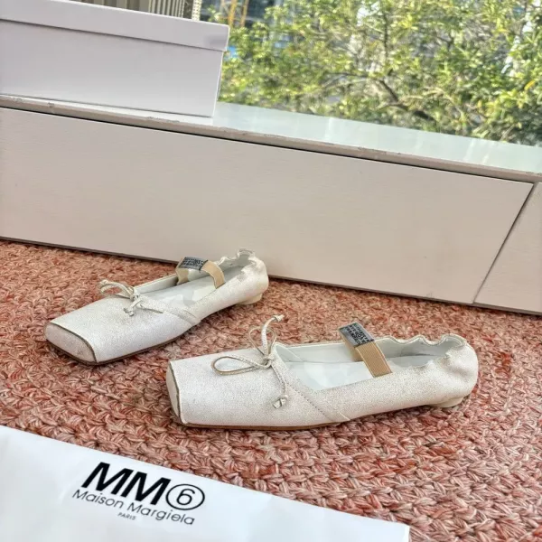 메종마르지엘라 타비 스퀘어토 메리제인 미들힐 펌프스
