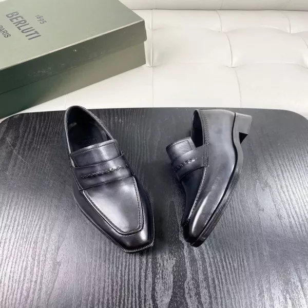 벨루티 수입 소가죽 수제 정장 로퍼