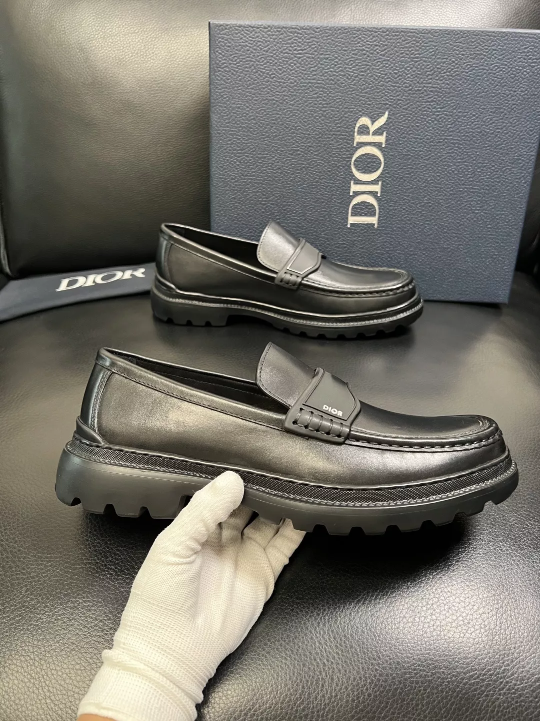 디올 DIOR 클래식 페니 로퍼 상세 이미지 4