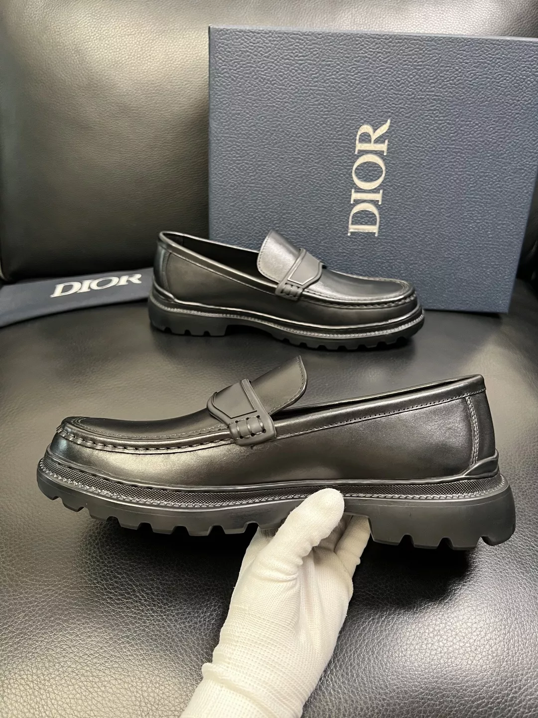 디올 DIOR 클래식 페니 로퍼 상세 이미지 5