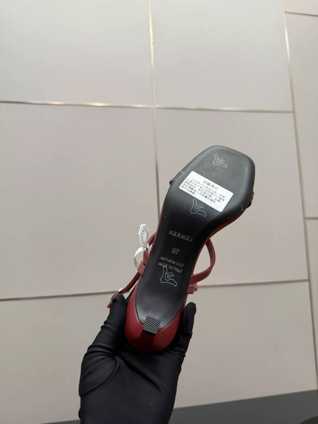 에르메스 켈리 버클 스트랩 캣힐 샌들 상세 이미지 10
