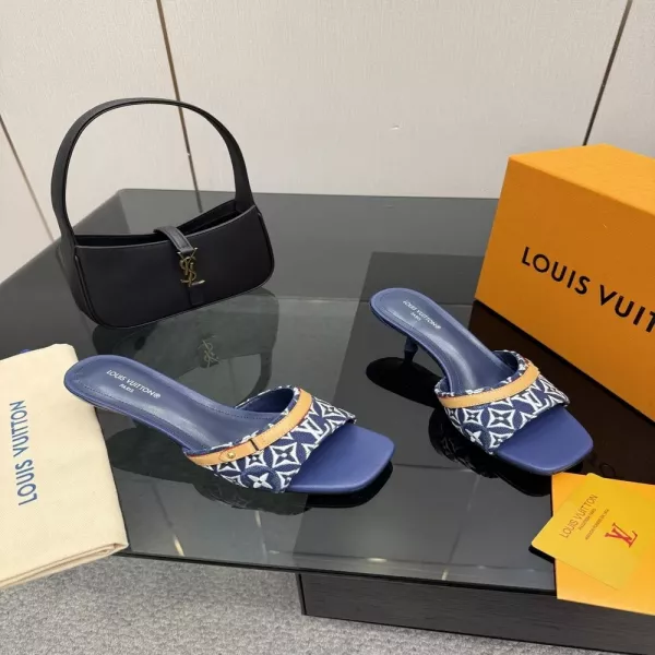 루이비통 LV 모노그램 프린트 슬리퍼