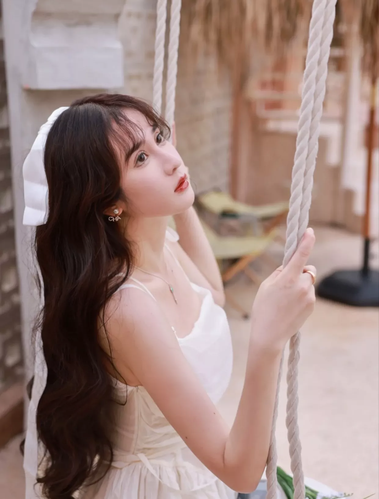 샤넬 진주 레터링 투웨이 스터드 이어링 상세 이미지 15