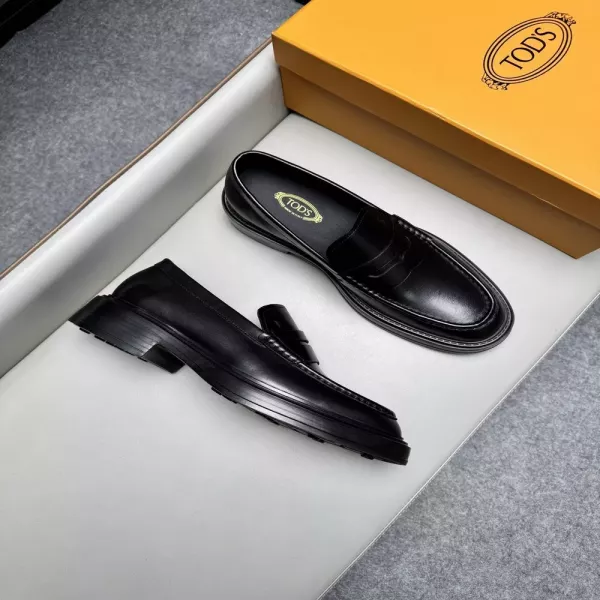 토즈 남성 초경량 두꺼운 밑창 페니 로퍼