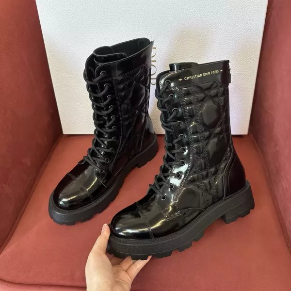 디올 2025 FW 슬립온 스타일 롱 부츠