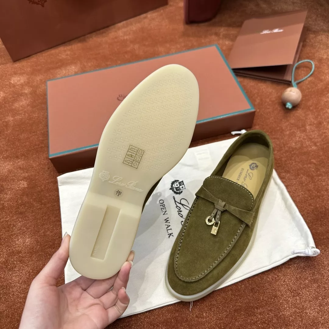 로로피아나 서머참스워크 화이트솔 모카신 상세 이미지 3