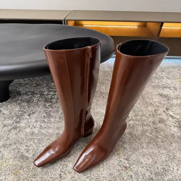 입생로랑 26FW 버터가죽 슬림 롱부츠 7cm