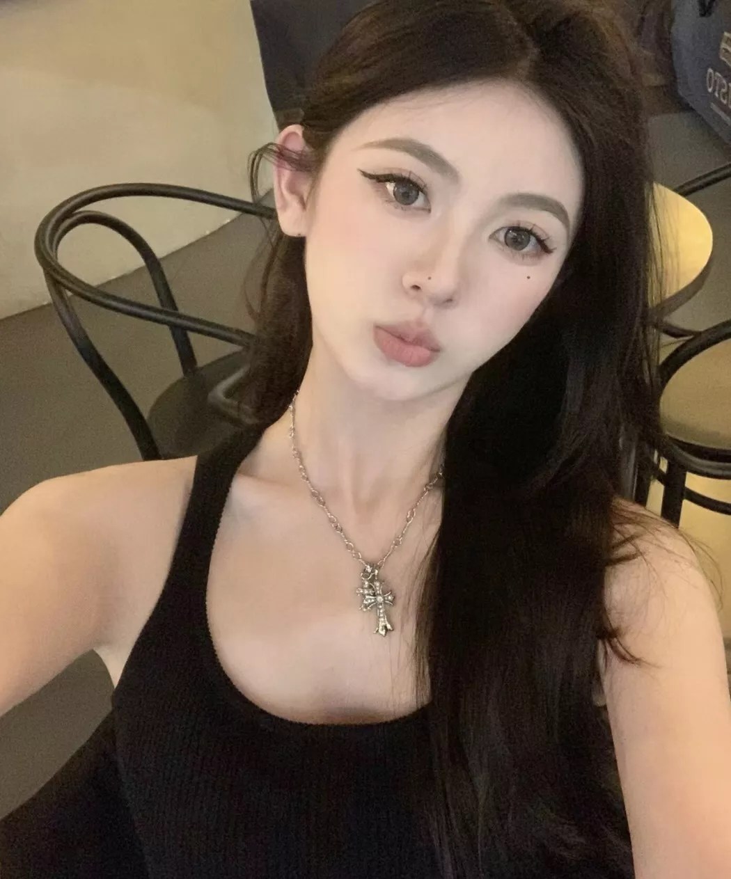 크롬하츠 더블 크로스 양면 펜던트 체인 목걸이 상세 이미지 13