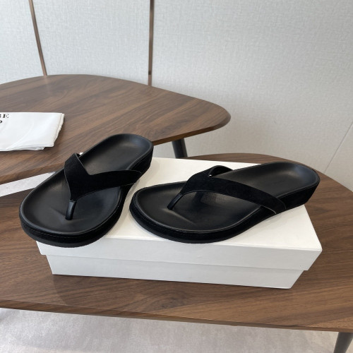 피비파일로 26SS 두꺼운 밑창 웨지 쪼리 샌들
