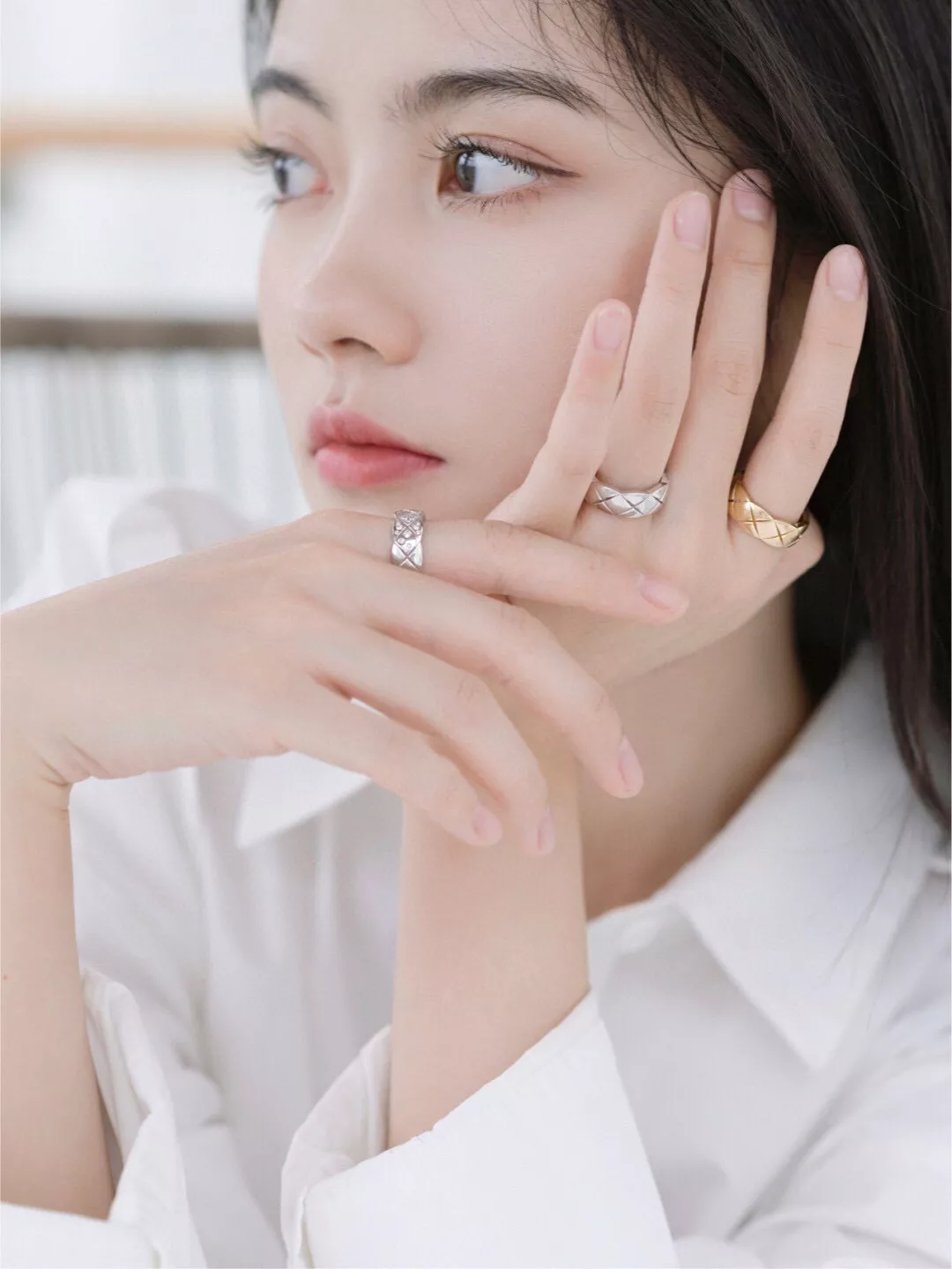 샤넬 코코 크러쉬 퀼팅 다이아 링 상세 이미지 10