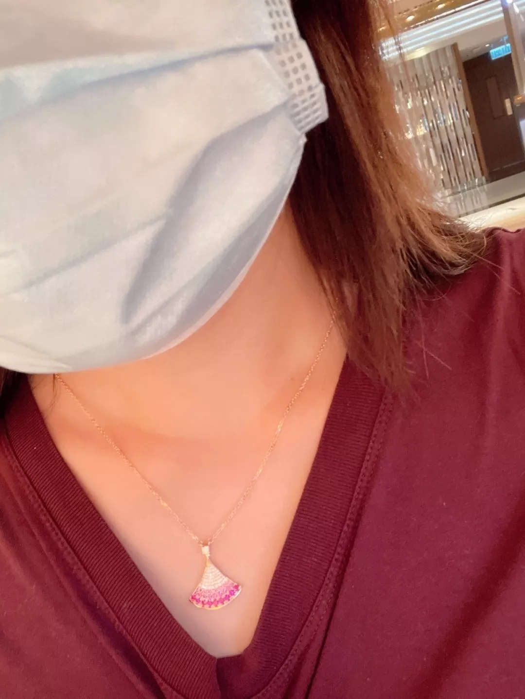 불가리 디바스 드림 팬 모티프 목걸이 상세 이미지 16