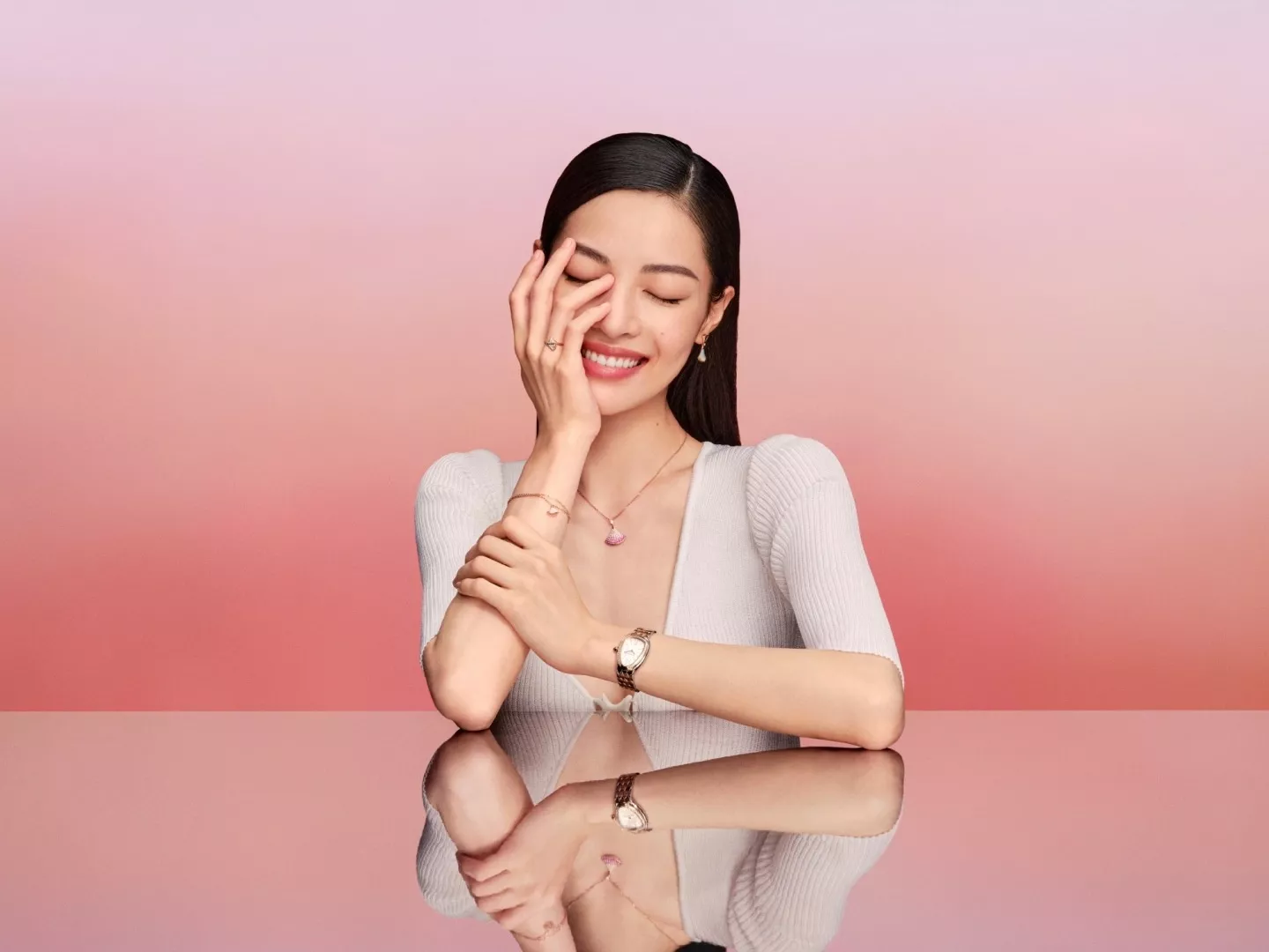 불가리 디바스 드림 팬 모티프 목걸이 상세 이미지 20