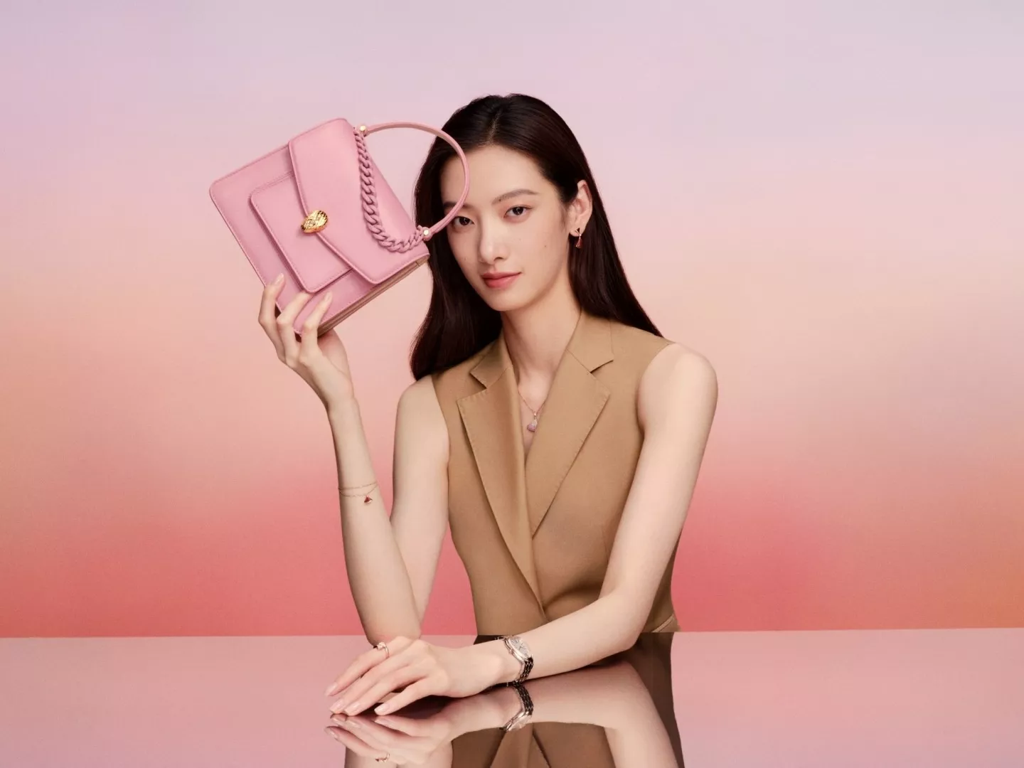 불가리 디바스 드림 팬 모티프 목걸이 상세 이미지 22