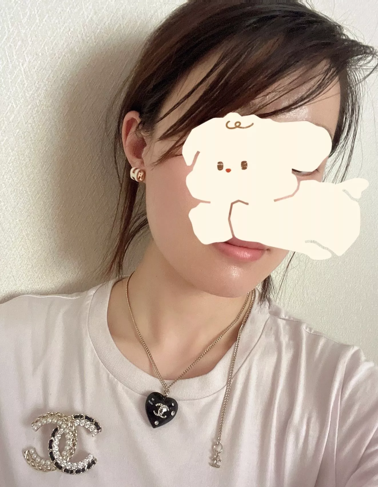 샤넬 퀼팅 더블씨 진주 크리스탈 브로치 상세 이미지 13