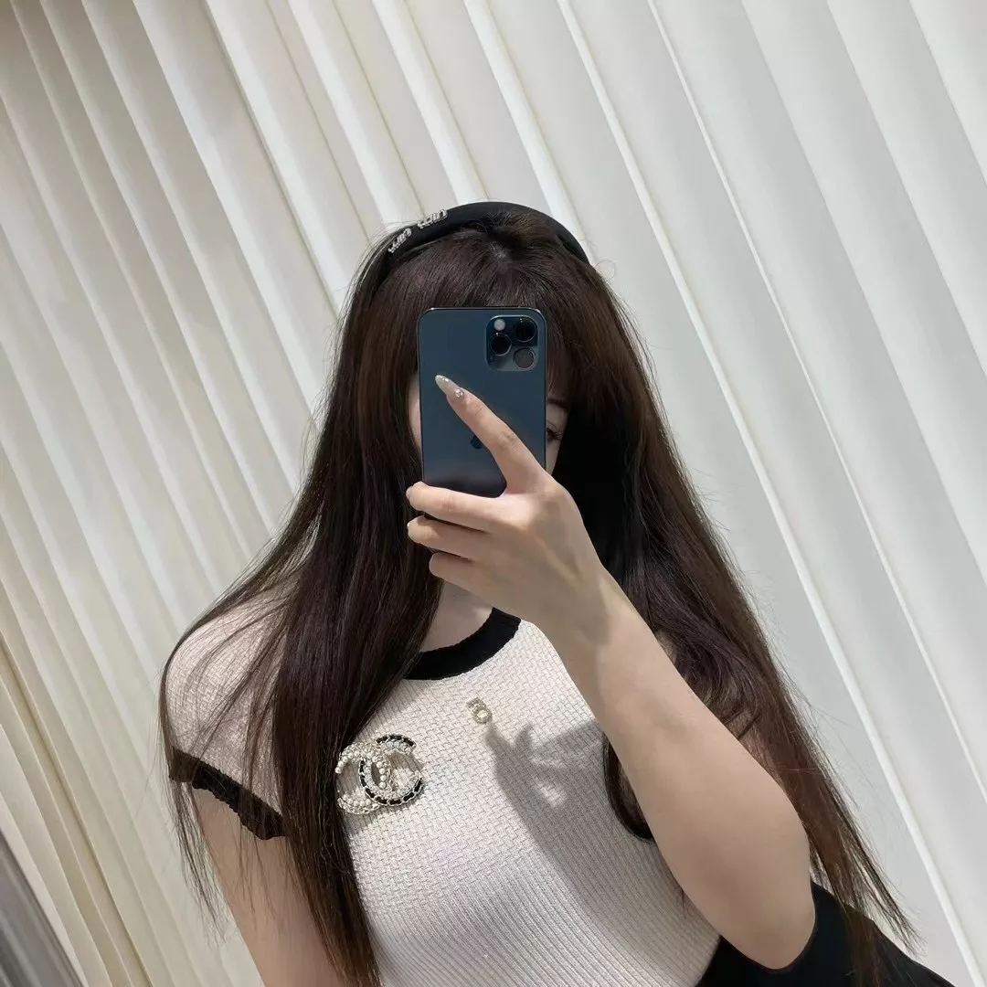 샤넬 퀼팅 더블씨 진주 크리스탈 브로치 상세 이미지 10