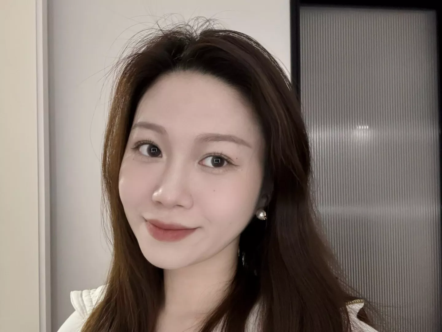 샤넬 블랙 화이트 진주 더블씨 이어링 상세 이미지 6