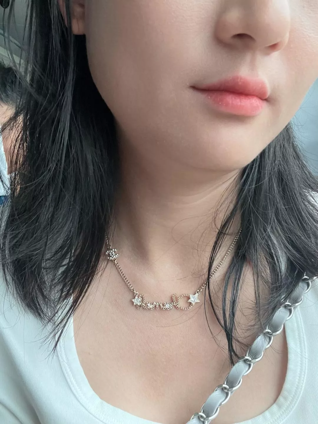 샤넬 스타 레터 체인 목걸이 상세 이미지 8
