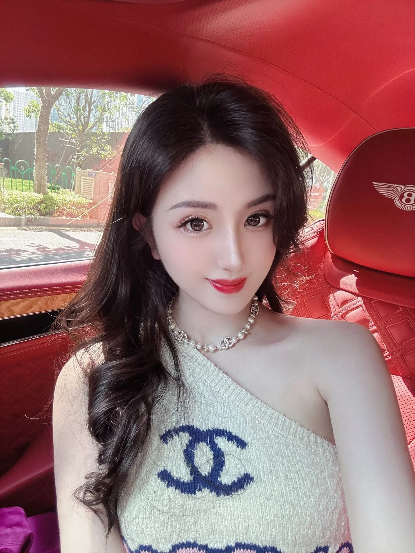 샤넬 진주 장식 더블씨 스타 초커 상세 이미지 36