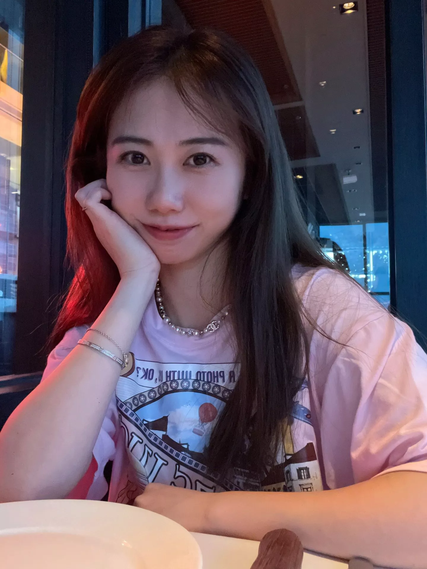 샤넬 진주 장식 더블씨 스타 초커 상세 이미지 22