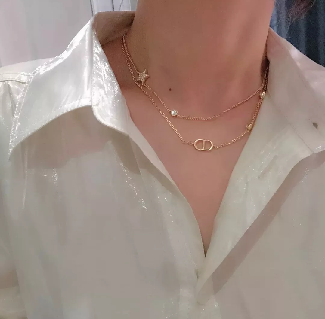디올 CD별더블레이어크리스탈네크리스 상세 이미지 8