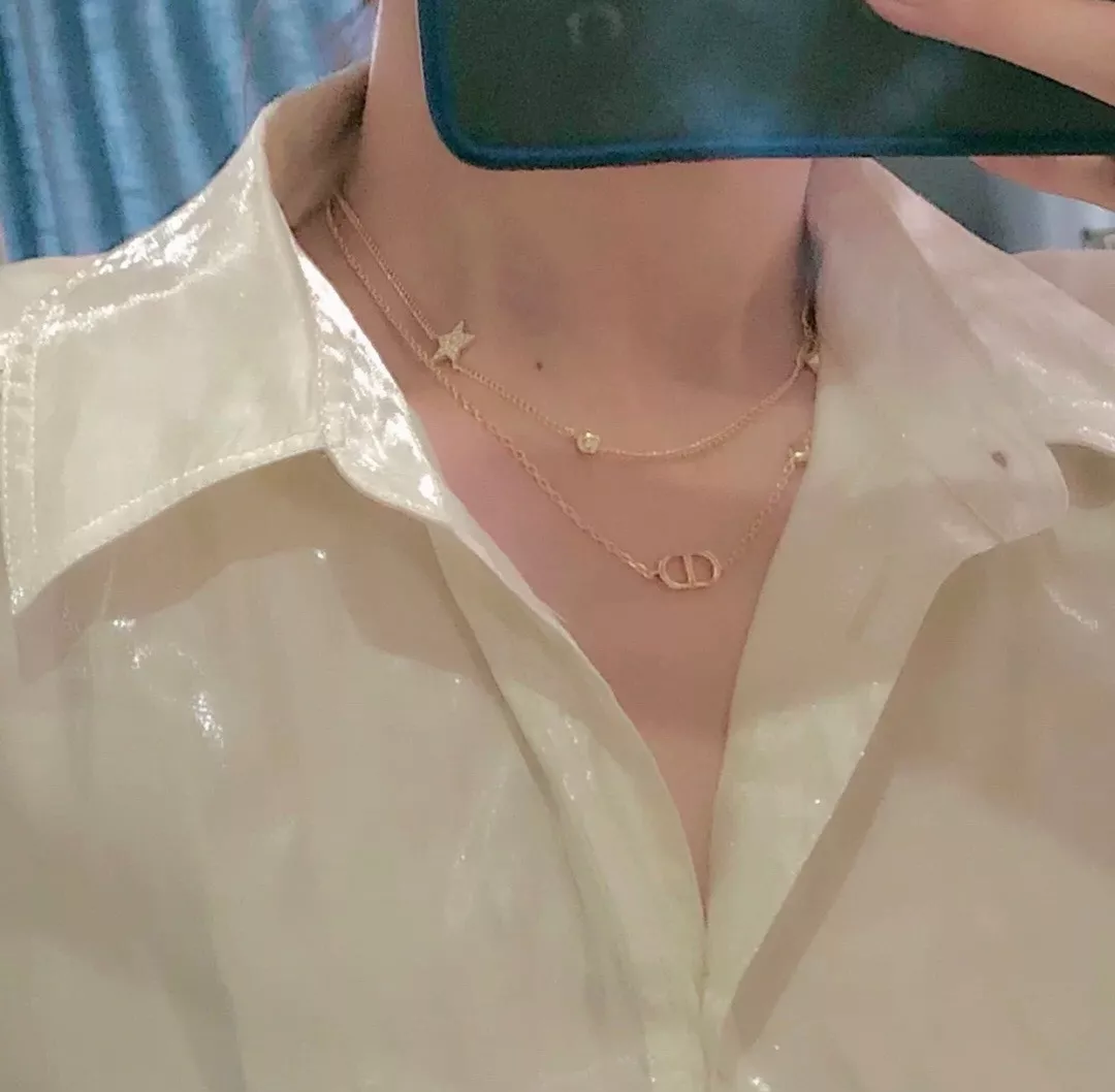디올 CD별더블레이어크리스탈네크리스 상세 이미지 9