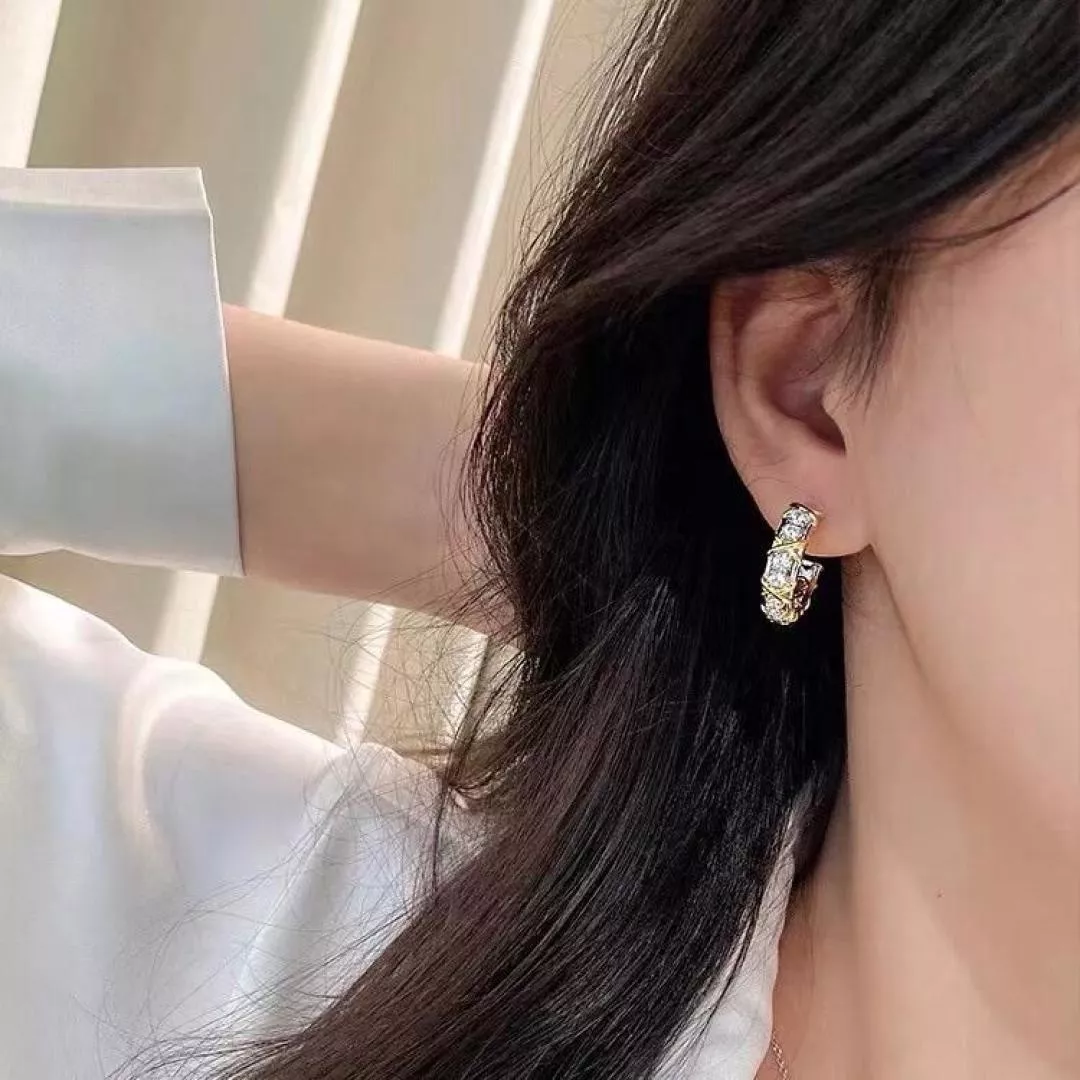 티파니앤코 진슐럼버제 X 크로스 스톤 귀걸이 상세 이미지 9
