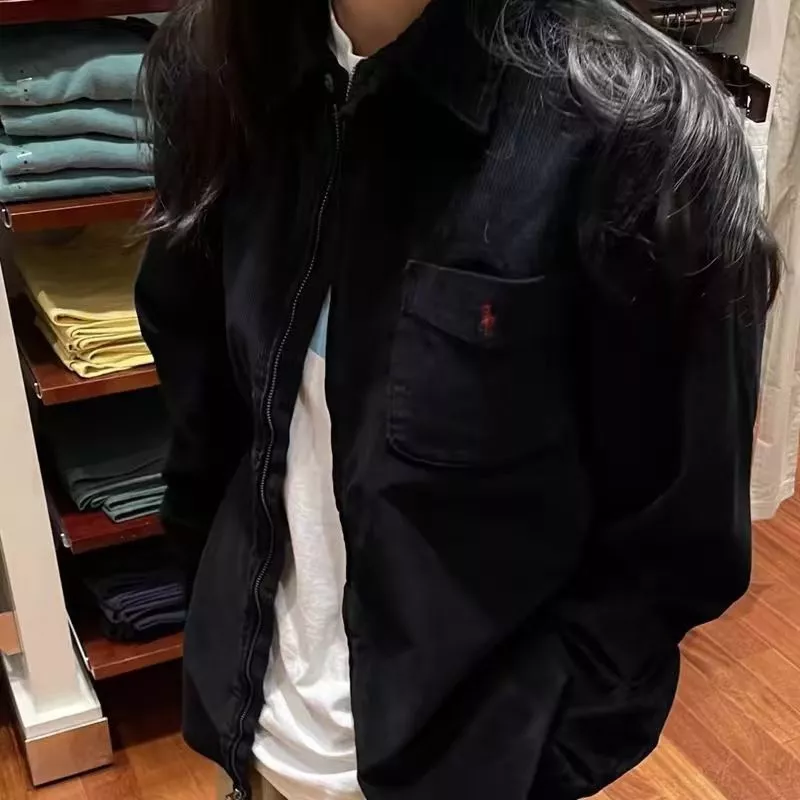 랄프로렌 로고 자수 코튼 집업 재킷 상세 이미지 50