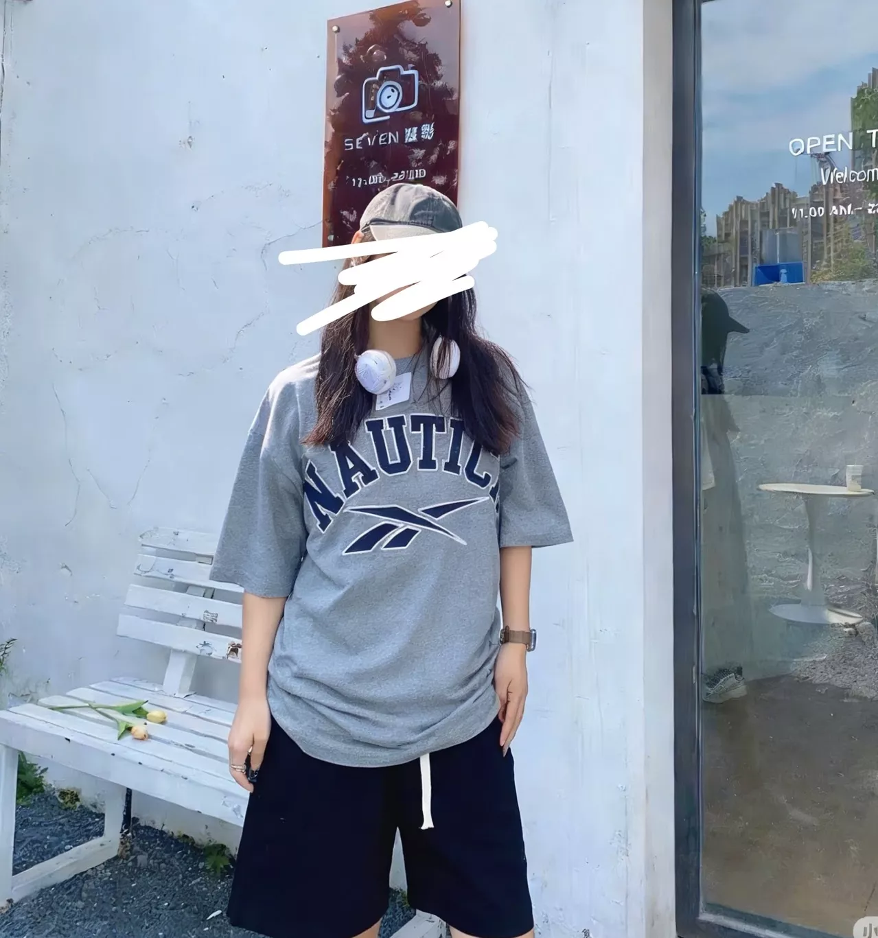 노티카 워시드 자수 콜라보 반소매 티셔츠 상세 이미지 46