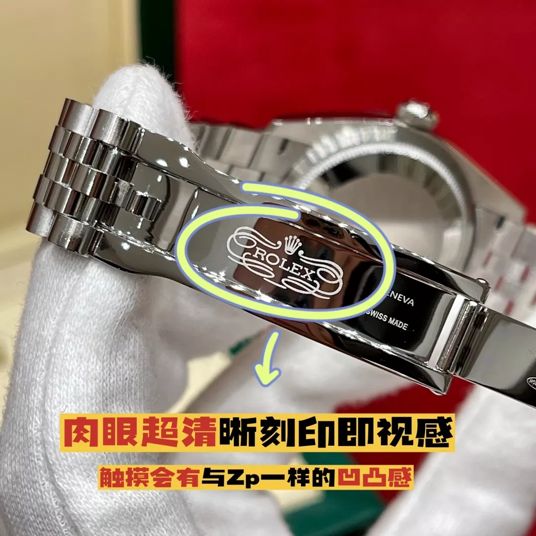 롤렉스 로그형 그린로마 그레이 다이얼 메탈 워치 상세 이미지 11