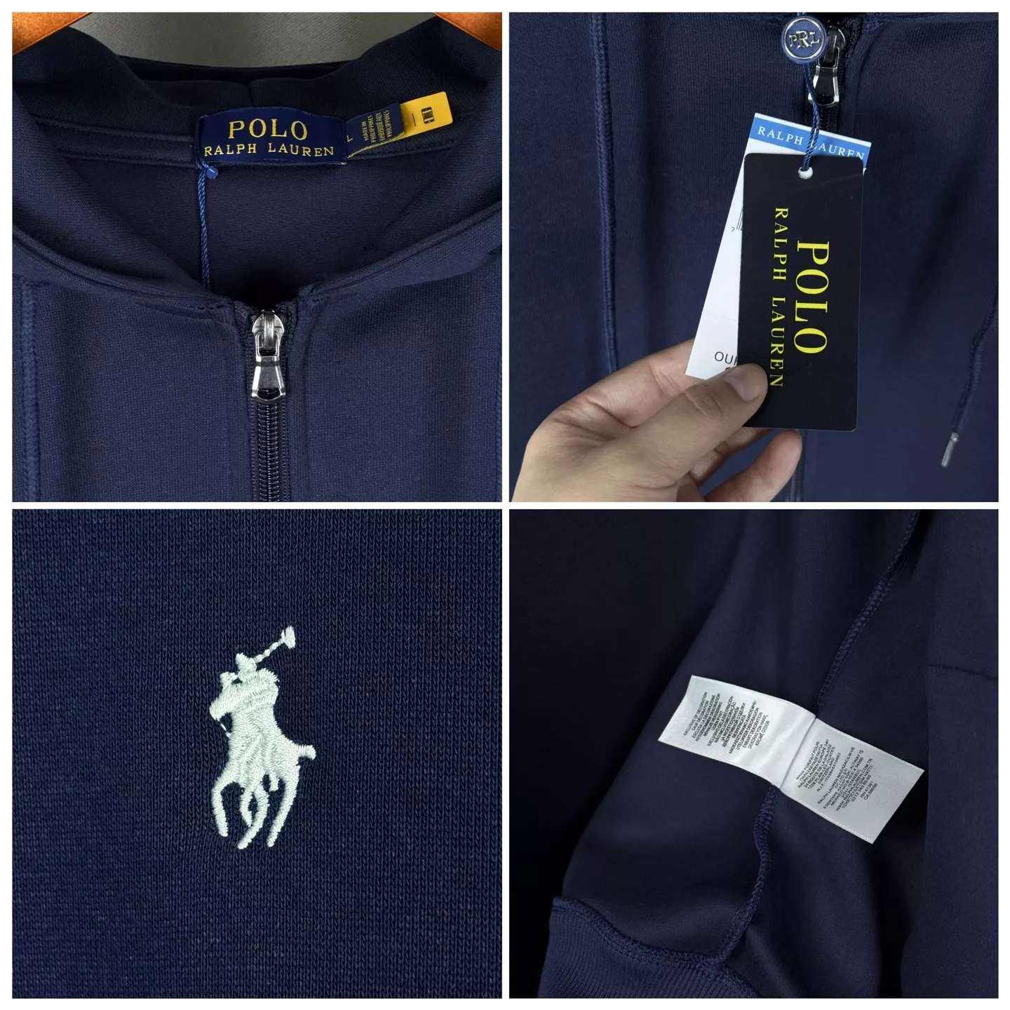 랄프로렌 클래식 포니 자수 후드 집업 상세 이미지 17