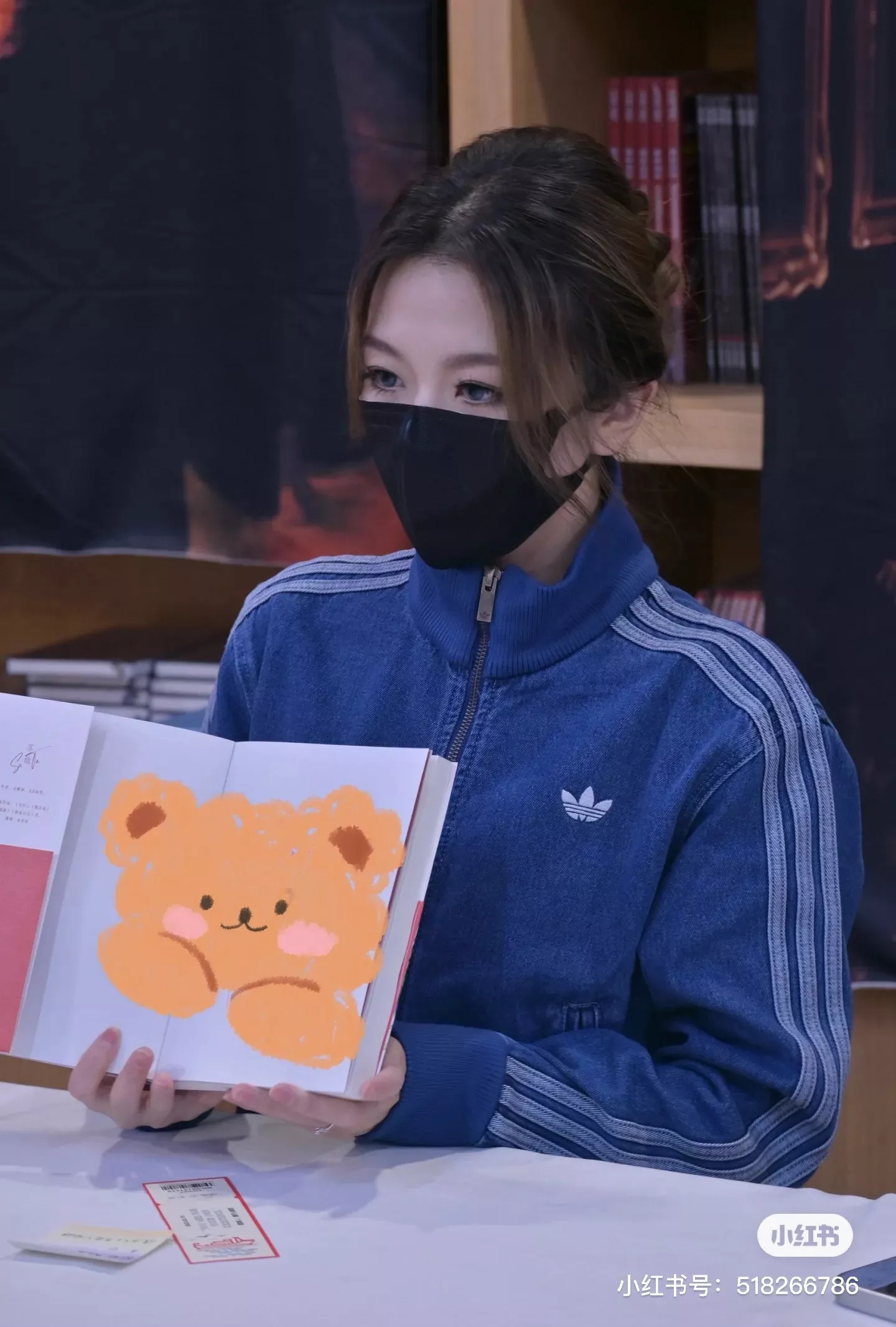 아디다스 삼선 워싱 데님 집업 재킷 상세 이미지 19