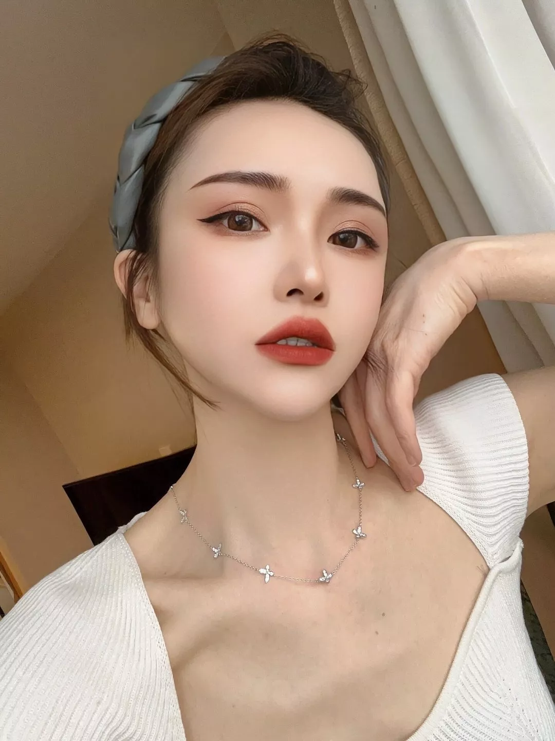 그라프 풀다이아 버터플라이 체인 목걸이 상세 이미지 14