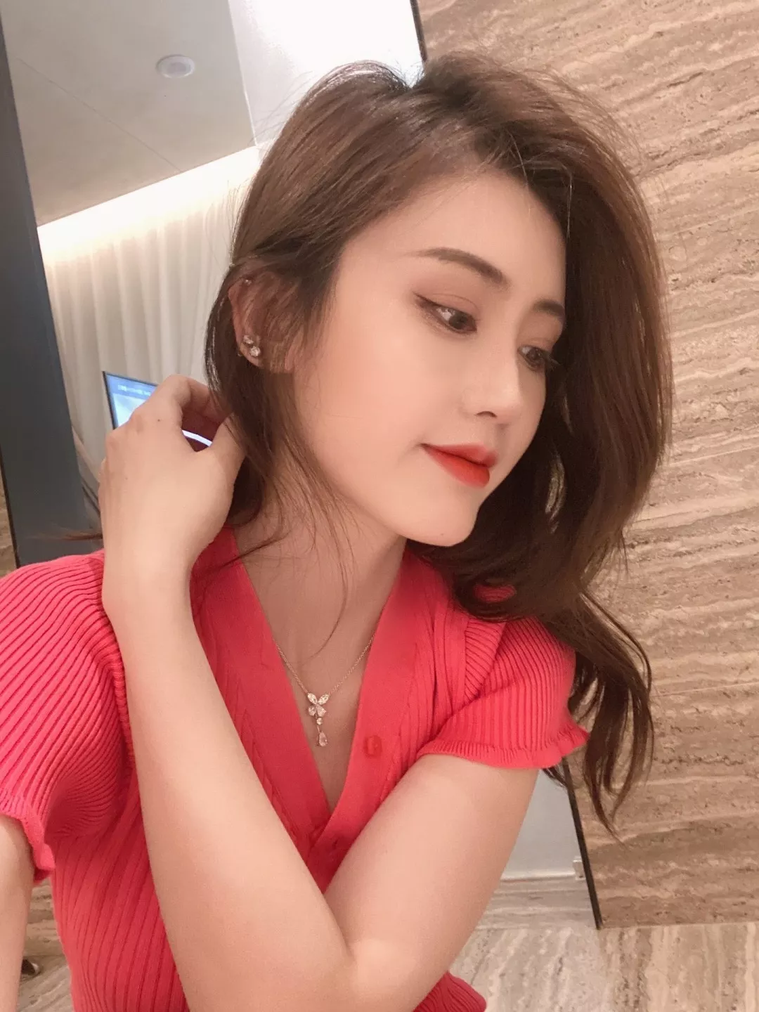 그라프 버터플라이 드롭 목걸이 상세 이미지 12