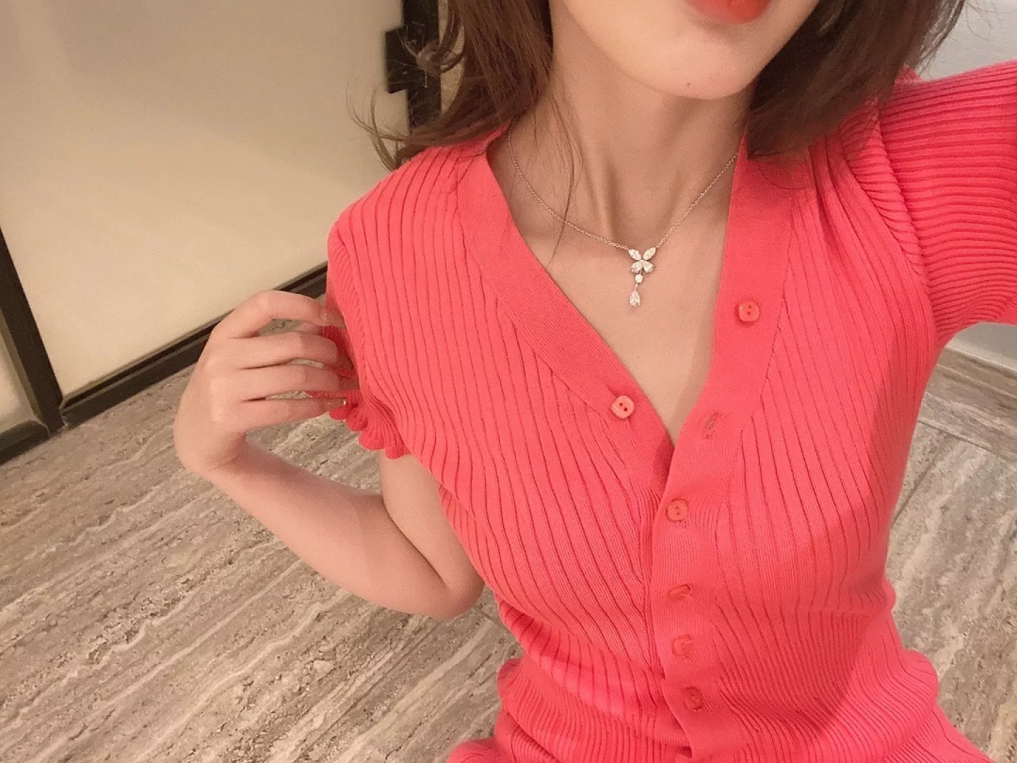 그라프 버터플라이 드롭 목걸이 상세 이미지 14